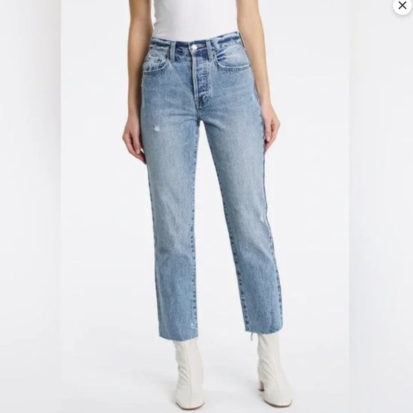 Pistola - Charlie High Rise Straight Leg Jean in Wonders - Picture 1 of 4